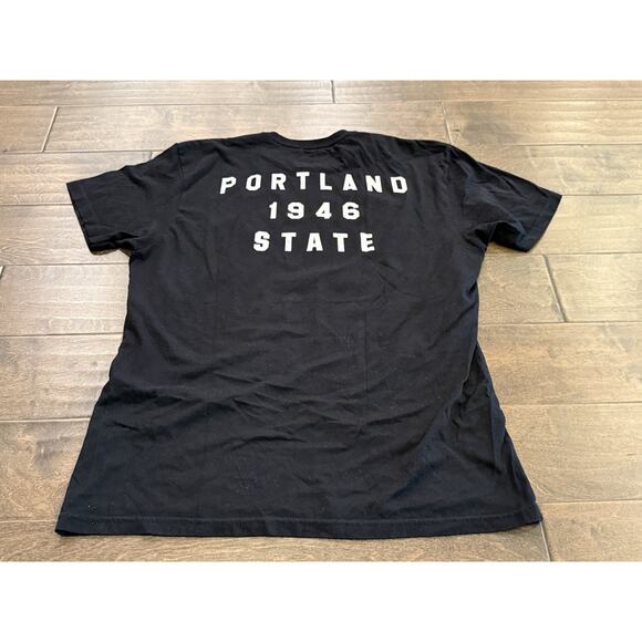 Portland Gear Essential 'PDX' Carpet Tee Black Womens T-Shirt Size L LARGE - Picture 3 of 8